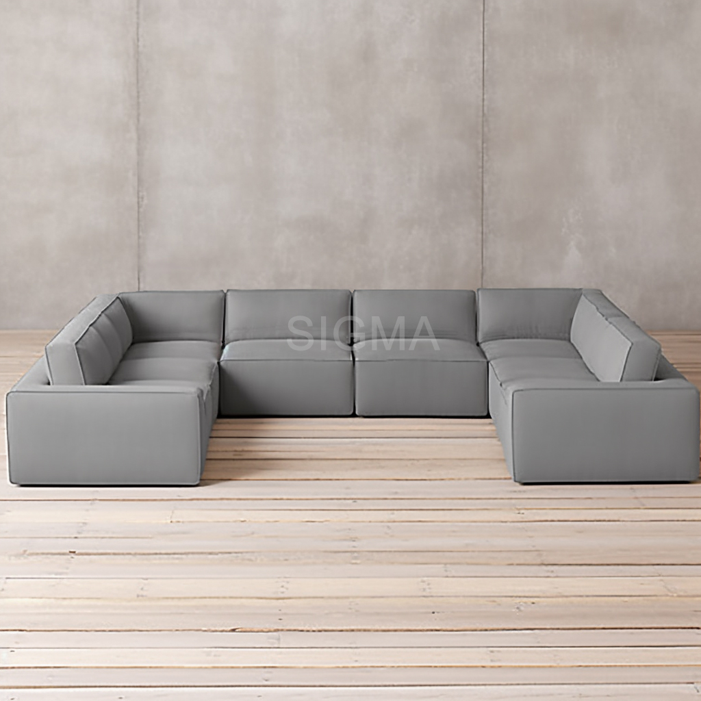 Jinhua Sigma Industrial & Trading Co., Ltd. Classic Design Furniture For Living Room Low And Deep Seating Churchill Sofa With Nailheads Indoor Furniture