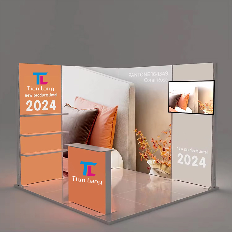 Shenzhen Tianlang Advertising Media Co., Ltd. TianLang High Quality Quick Setup Portable Aluminum Trade Show Equipment Display Exhibition Booth