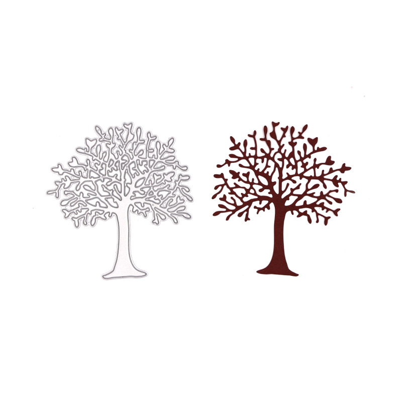 Setto Hollow embossing diy forest tree metal cutting dies scrapbooking