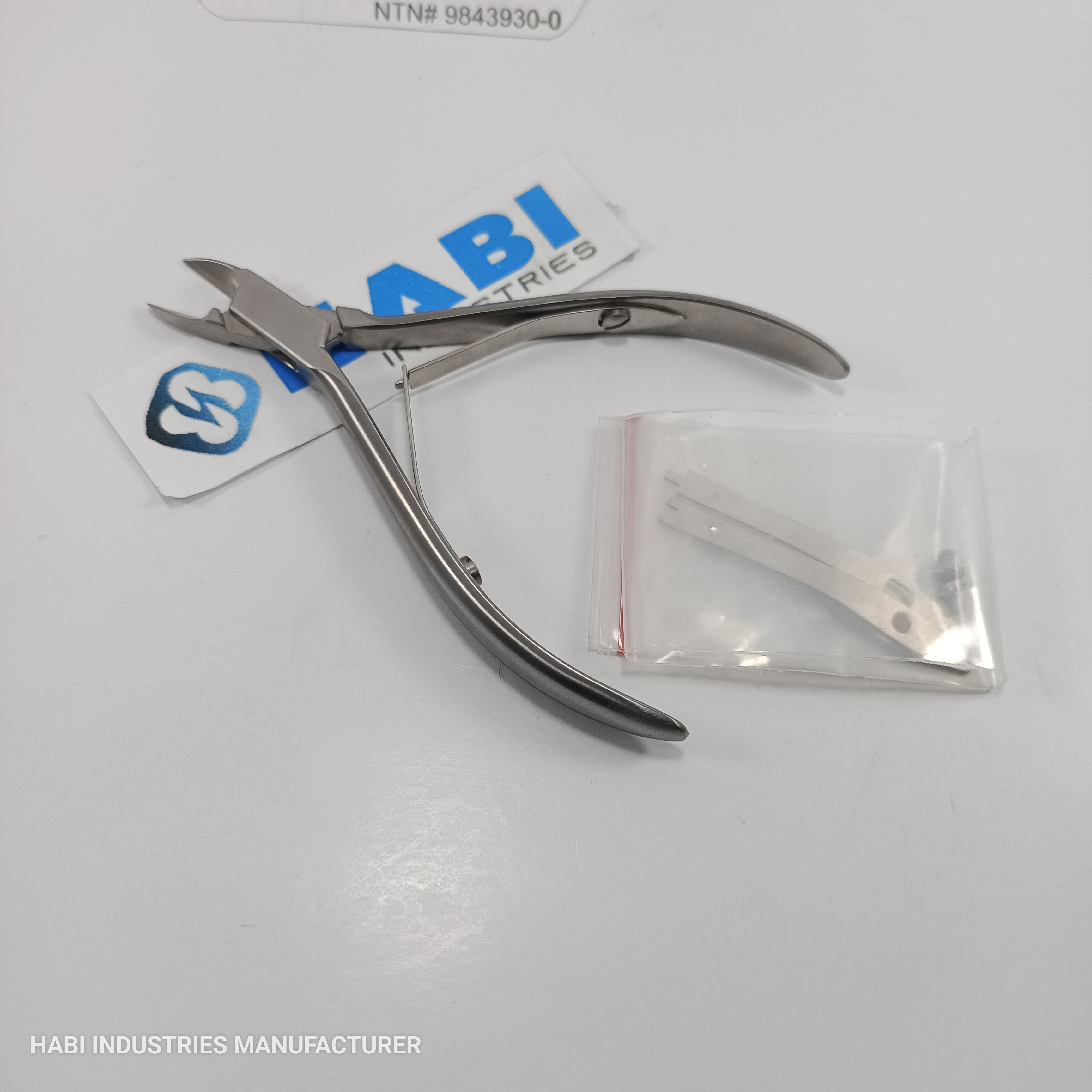 Habi Industries Stainless Steel Podiatrist Ingrown Toenail Cutter Nipper Manufacturer Nail Clipper For hard Nail Cutter Beauty Nail Cutter