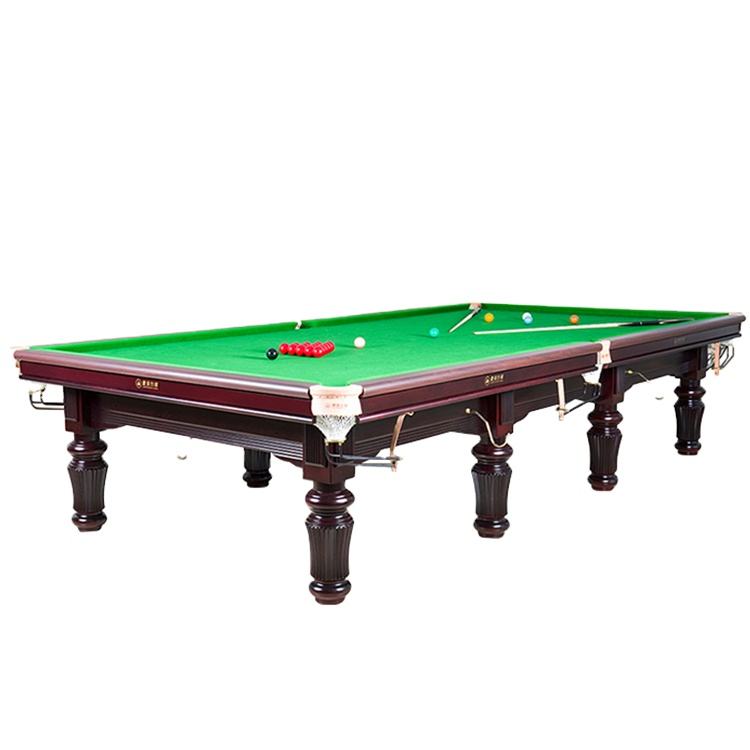 Zhejiang Jianying Billiards Co., Ltd. 2023 Hot Selling Professional Certification Solid Wood Star 12ft Snooker Billiard Tablesilliard