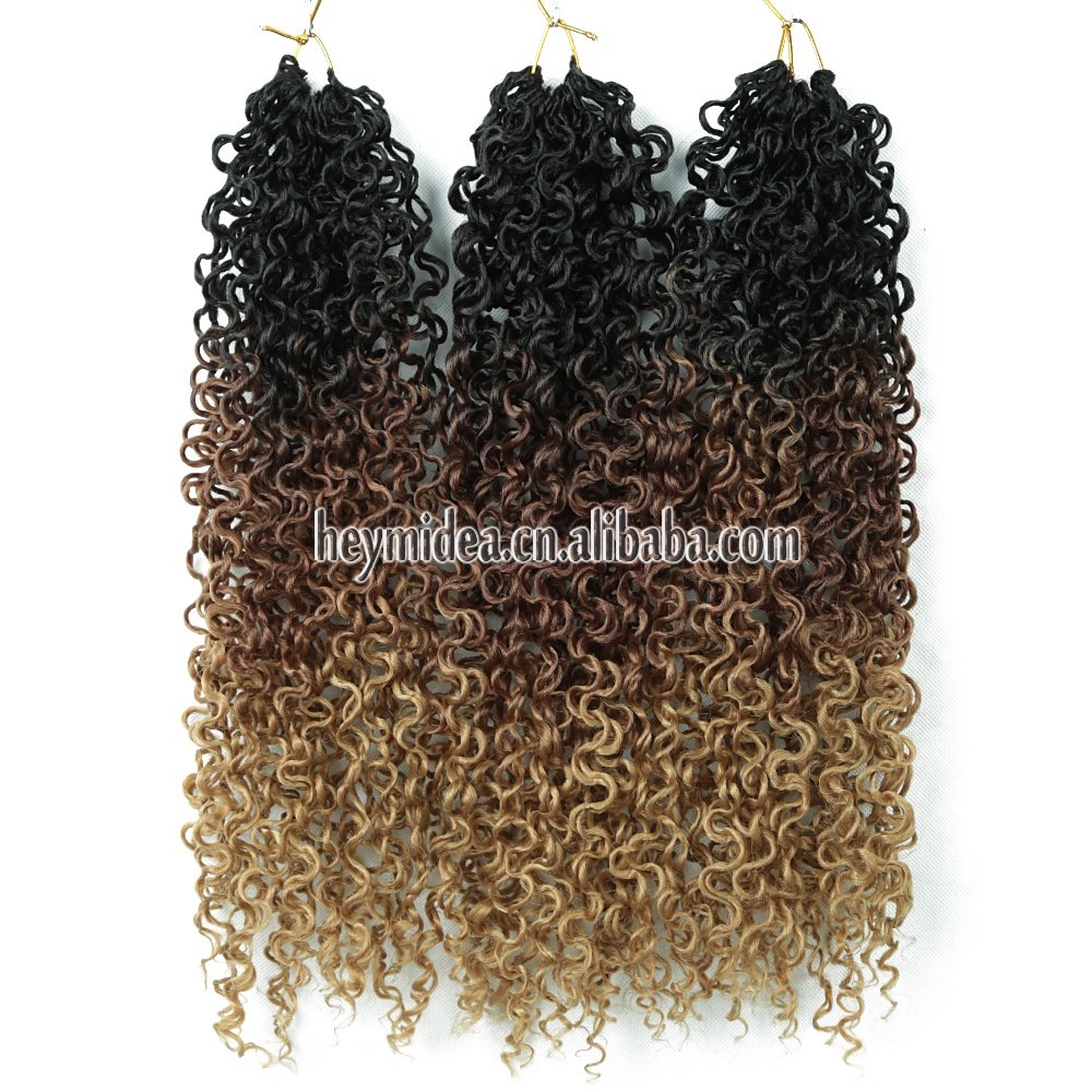 Henan Ruimei Hair Products Co., Ltd. 14 Inch Pre-looped Yanky Twist Crochet Hair 30 Strands/PCS Pre-twisted Passion Twist Crochet Hair Micro Spring Twist