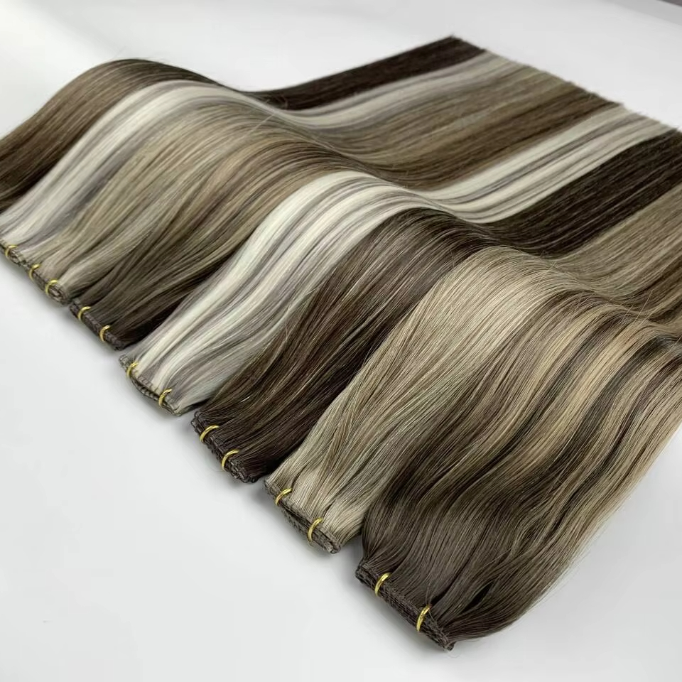 Xuchang Beautyhair Fashion Co., Ltd. Hot selling European human hair genius weft virgin raw hair remy luxury genius weft