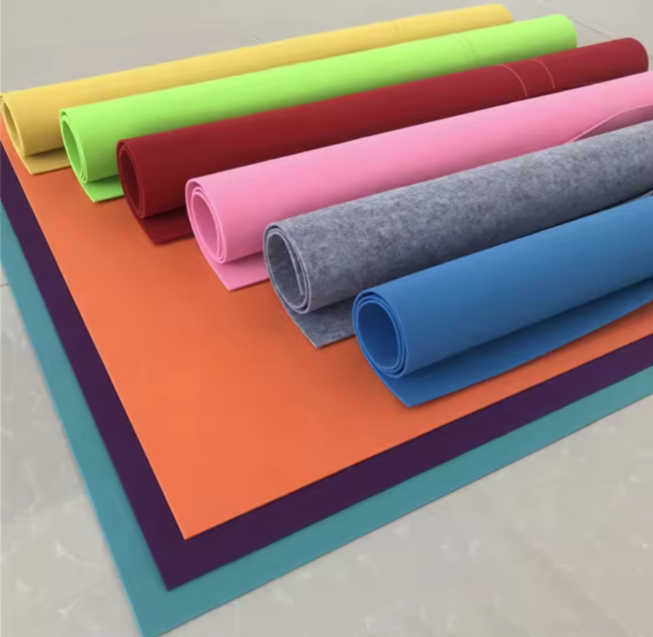 Manufacturer industrial felt 100% Polyester Needle Punched Non-woven Fabric Cloth Felt Sheet