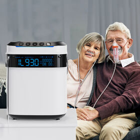 MICROSTARTECHNOLOGY LIMITED Hot Sale Medical Portable Oxygen Generator 5 Liter Oxygene Concentrator Measuring Meter Portable Oxygen Concentrator