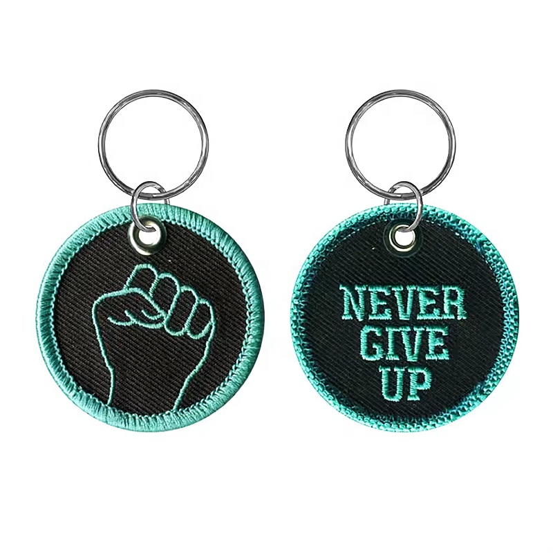 Keychain for Motorcycles Cars Scooters Bikes Backpacks for Outdoors Camping, Hiking embroidered Keychain