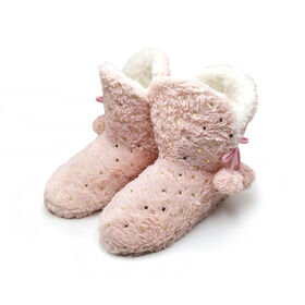 Fujian Ronview Trading Co. Ltd Lady winter boots with new arrival, made of pv fleece, sherpa lining and tpr sole, various in colors