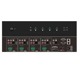 Customized MA-400 power amplifier system that individually controls every room in your home.