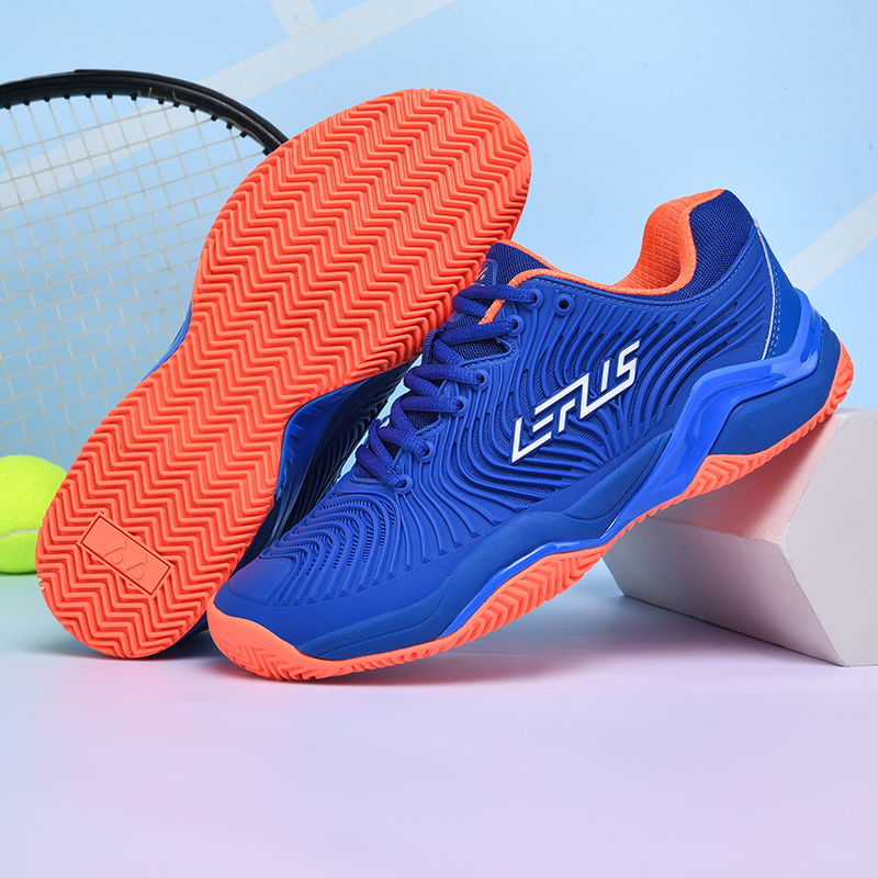 Jinjiang Superstarer Import & Export Co.,Ltd New real carbon fiber plate Padel shoes brand custom mesh cloth breathable sports Pickleball shoes professional badminton shoe