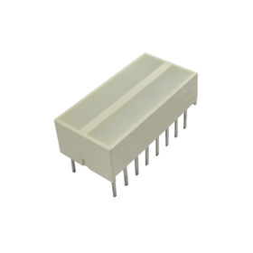 3.81X19.05mm Red Light Bar LED Display with Excellent On/Off Contrast