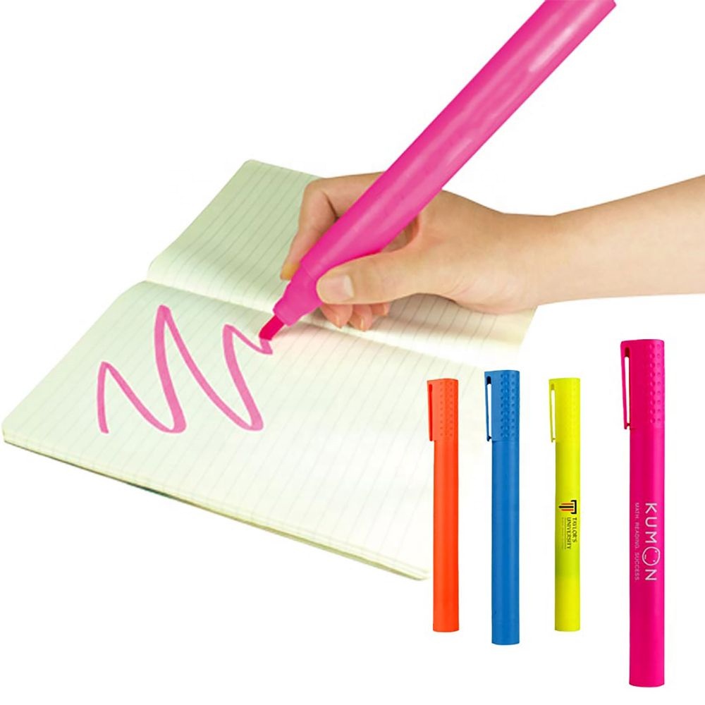 Shanghai Hoho Promo Co., Ltd. Wholesale Extra Large New Arrival Promotional Gifts Fruit Scented Jumbo Highlighter Good for Custom Logo HL012