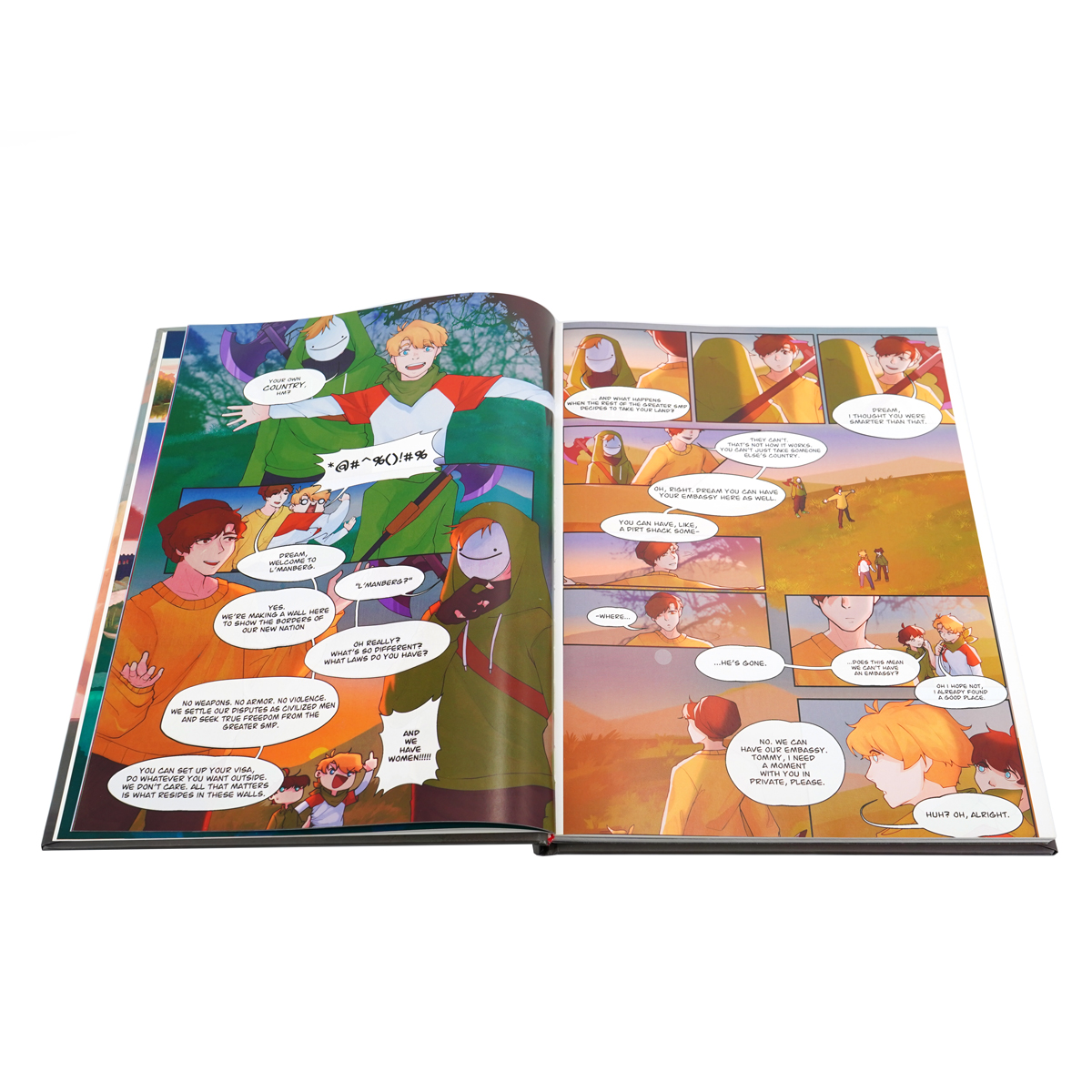 Custom Comic Manga Book Printing Softcover Book Printing Service
