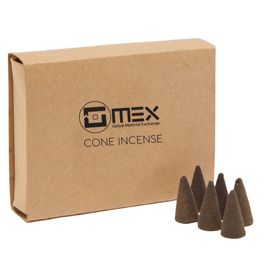 GMEX.,JSC Small MOQ Wood and Seed Cone Incense Burner with Backflow Feature Gift Box Scented Incense Tea Lavender Aromas +84-819753326