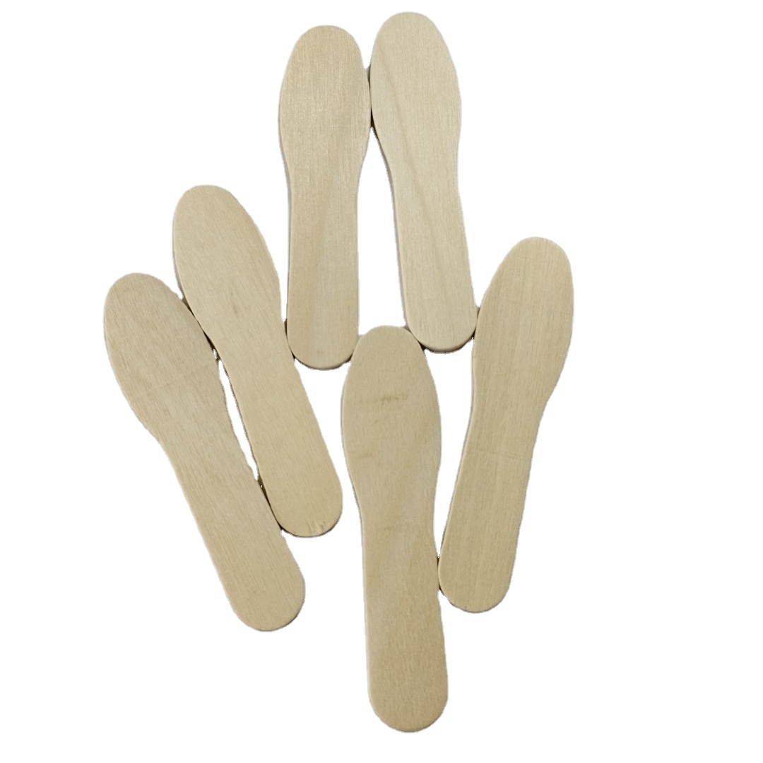 Vdex Spoon ice cream wooden changing color ice cream wood spoon disposable plastic ice-cream spoons and fork heart shape wooden