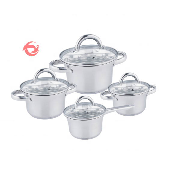 JIANGMEN CITY XINHUI DISTRICT JIALI METAL PRODUCTS CO., LTD Factory Wholesale Nice Price Stainless Steel High Quality Kitchen Good Cookware Sets