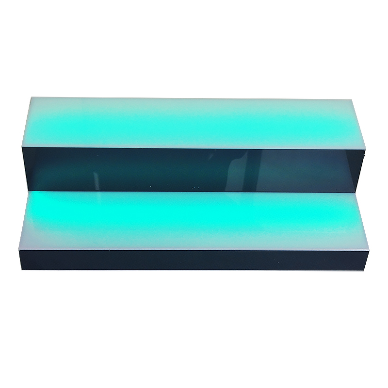 Shenzhen Tinya Intelligent Technology Co., Ltd. High Quality 2 Steps Acrylic LED Liquor Bottle Glorifier Online Hot SellingWine Bottle Shelf Display