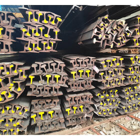 Competitive Price 6kg 8kg 30kg R50 R65 train steel rail railway track in bulk rail steel 22kg steel rail
