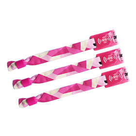 RFID Wristbands for events, Customized Logo and multiple RFID chips are Welcome