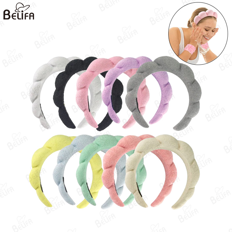 Skylark Network Co., Ltd. Women Fabric Head Band for Skincare Face Makeup Hair Hoop