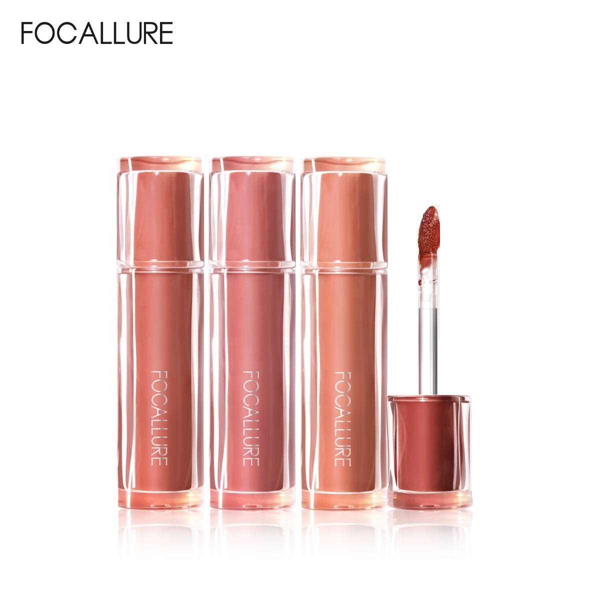 FOCALLURE FOCALLURE FA-L10 lip gloss wholesale bulk glossy lip gloss liquid lip and cheek tint