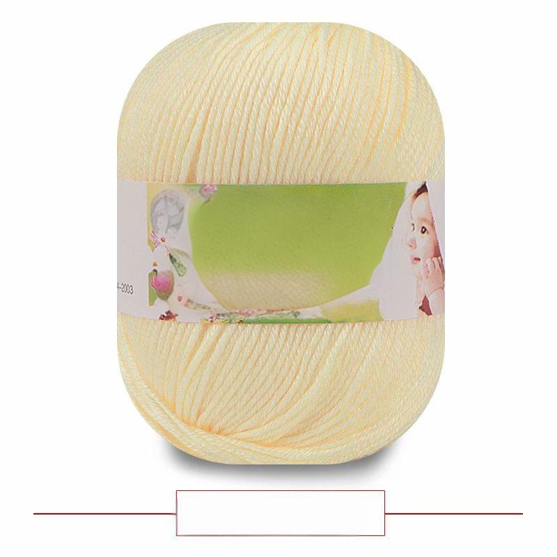 Shanghai Charmkey Textile Co., Ltd. Best price Solid Color Acrylic yarn 6ply Silk Baby Yarn 50 gram/ball with high quality