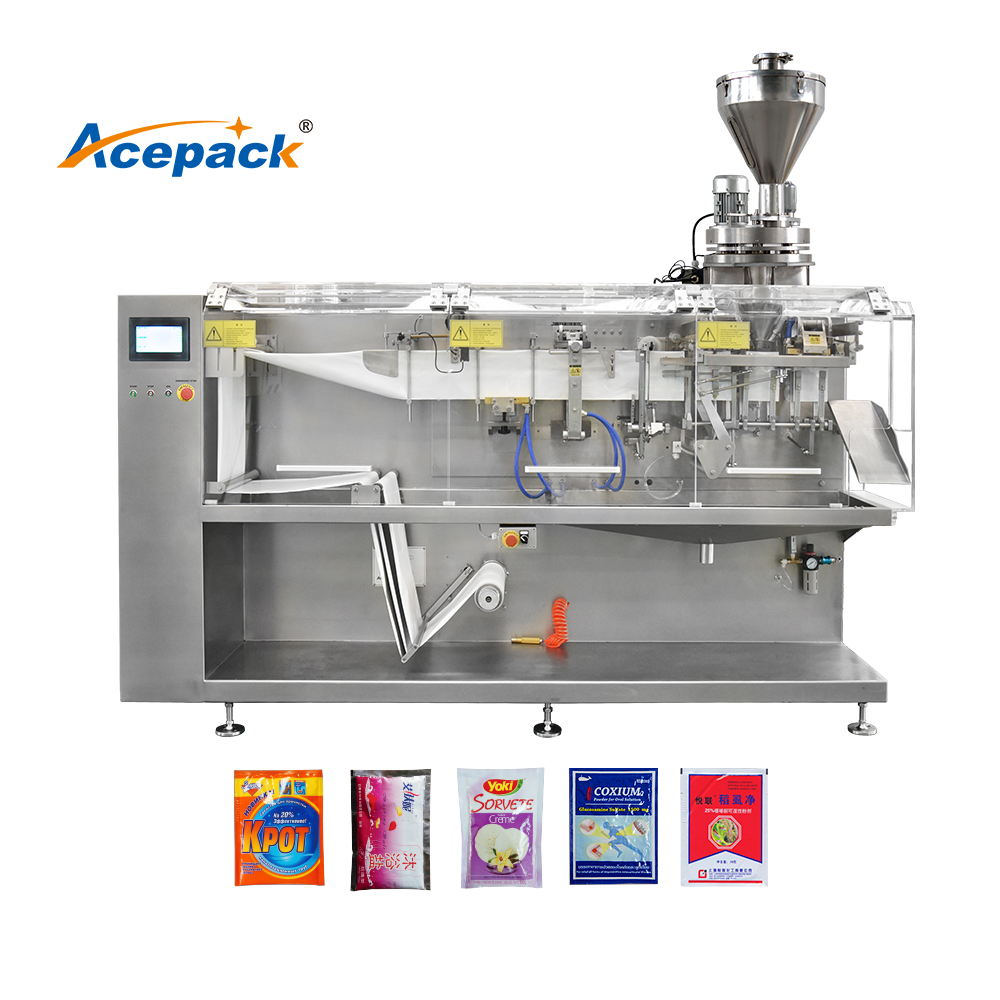 Shanghai Acepack International Trade Co., Ltd. CE certification Horizontal packaging machine for 3/4 side sealing bag with high quality
