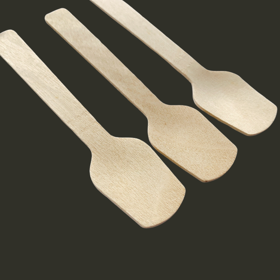 VDEX., JSC Wholesale Spoon 105mm Wooden Spoon 50pcs/bag Food Good Material Wooden Disposable Spoon Tableware