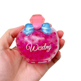 Shenzhen Qimeng Toys Products Co.,Ltd Bestseller wholesale simulation water-absorbing beads perfume bottle toys squeeze play new and unique stress relief relief toy
