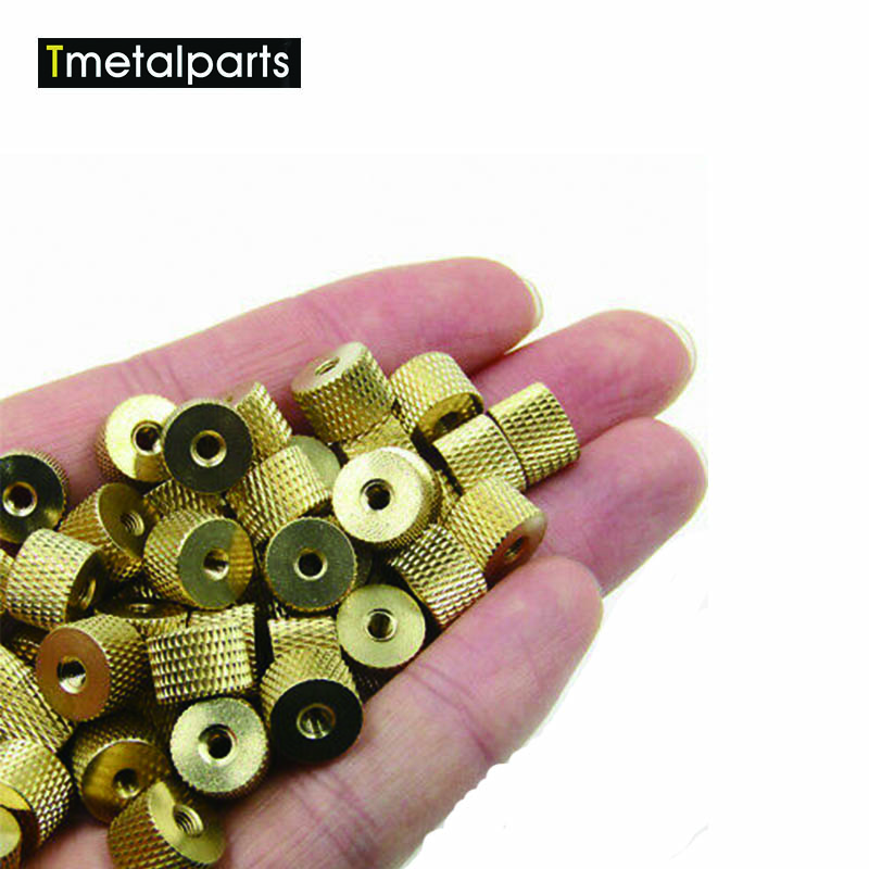 Dongguan Thriving Metal Parts Co., Ltd. Custom Potension Meter Knob Manual Weighted Gear 6mm Shaft Shift Rotary Adjust Control Knobs Custom Brass Cnc Aluminum Knob