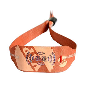 Fujian JianXinSheng Intelligent Technology Co., Ltd. 2021 new design Woven/sublimation rfid wristband RFID 13.56mhz Wristband