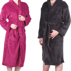 Zhejiang Native Produce & Animal by-products Import and Export Group Co., Ltd. Solid Flannel Bathrobe