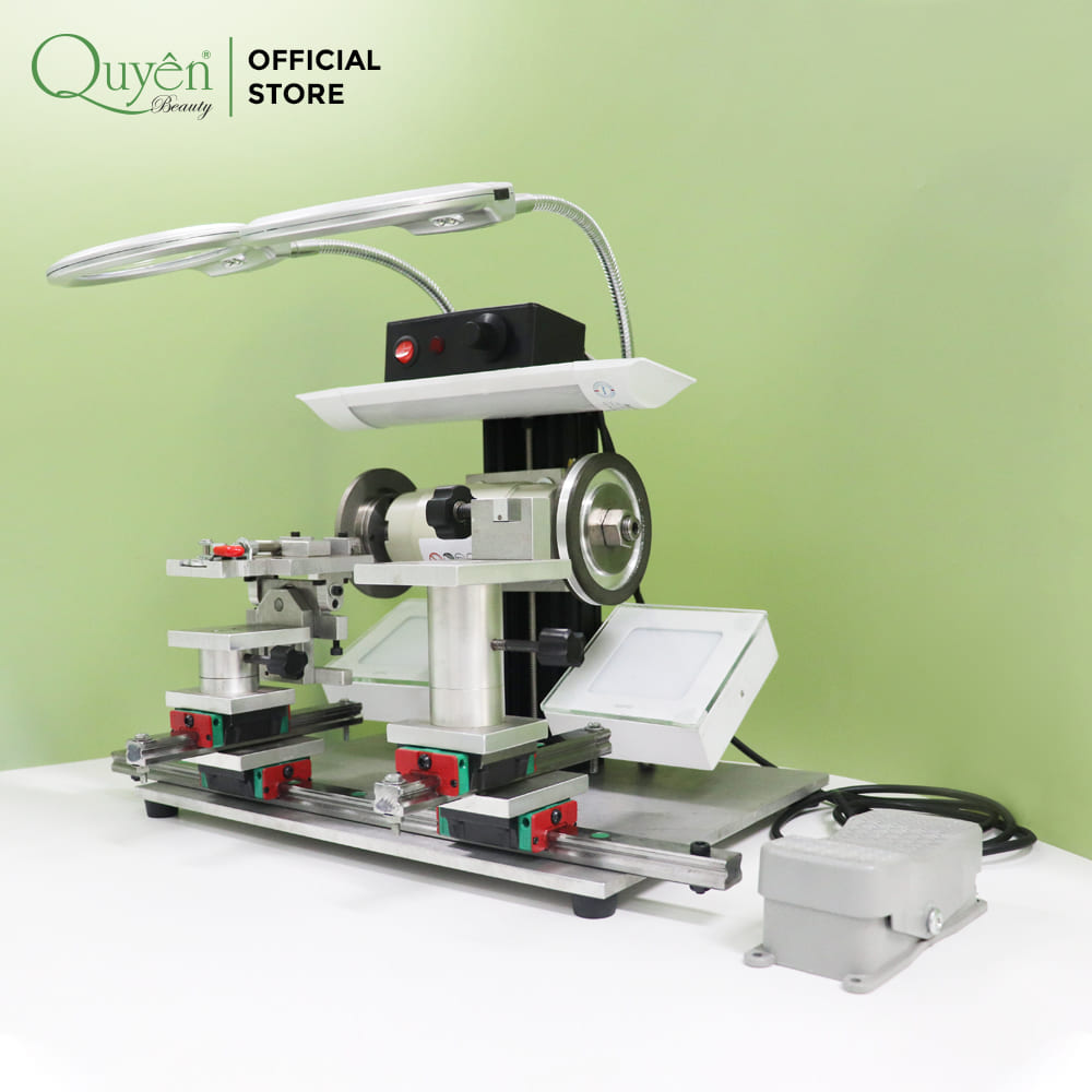 QUYEN BEAUTY TRADING COMPANY LIMITED MQ02 High Precision Fully Automatic Nail Clipper Grinder Sharpener Quyen Beauty High Quality Hot Product New Condition CNC Motor