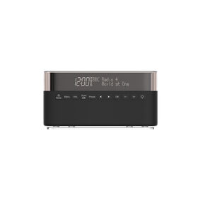 Shenzhen Reflying Electronic Co., Ltd Alarm Clock FM DAB DAB+ radio with Dual Alarm LED display Wireless charge BT connection Night Light
