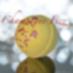 You're Gorgeous Handmade Soap Ltd. Champagne Fizz Christmas Foaming Bath Bomb