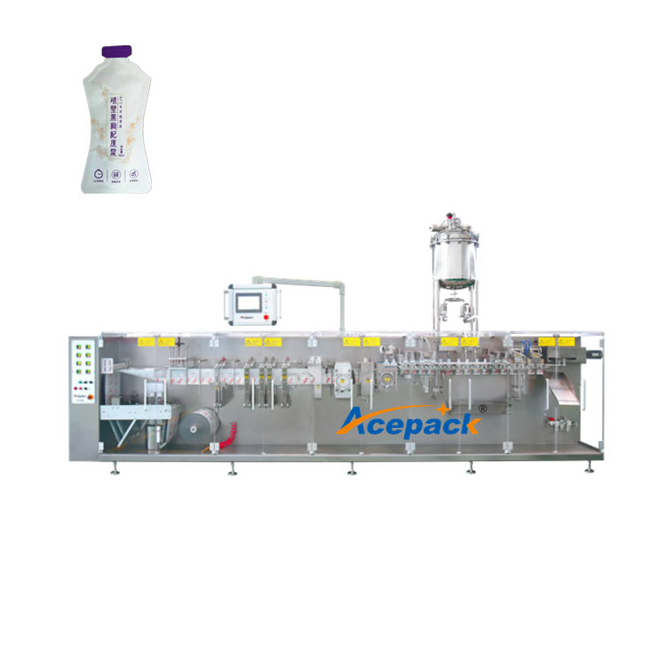 High speed with double outlet for stand up bag packaging machine with fully automatic