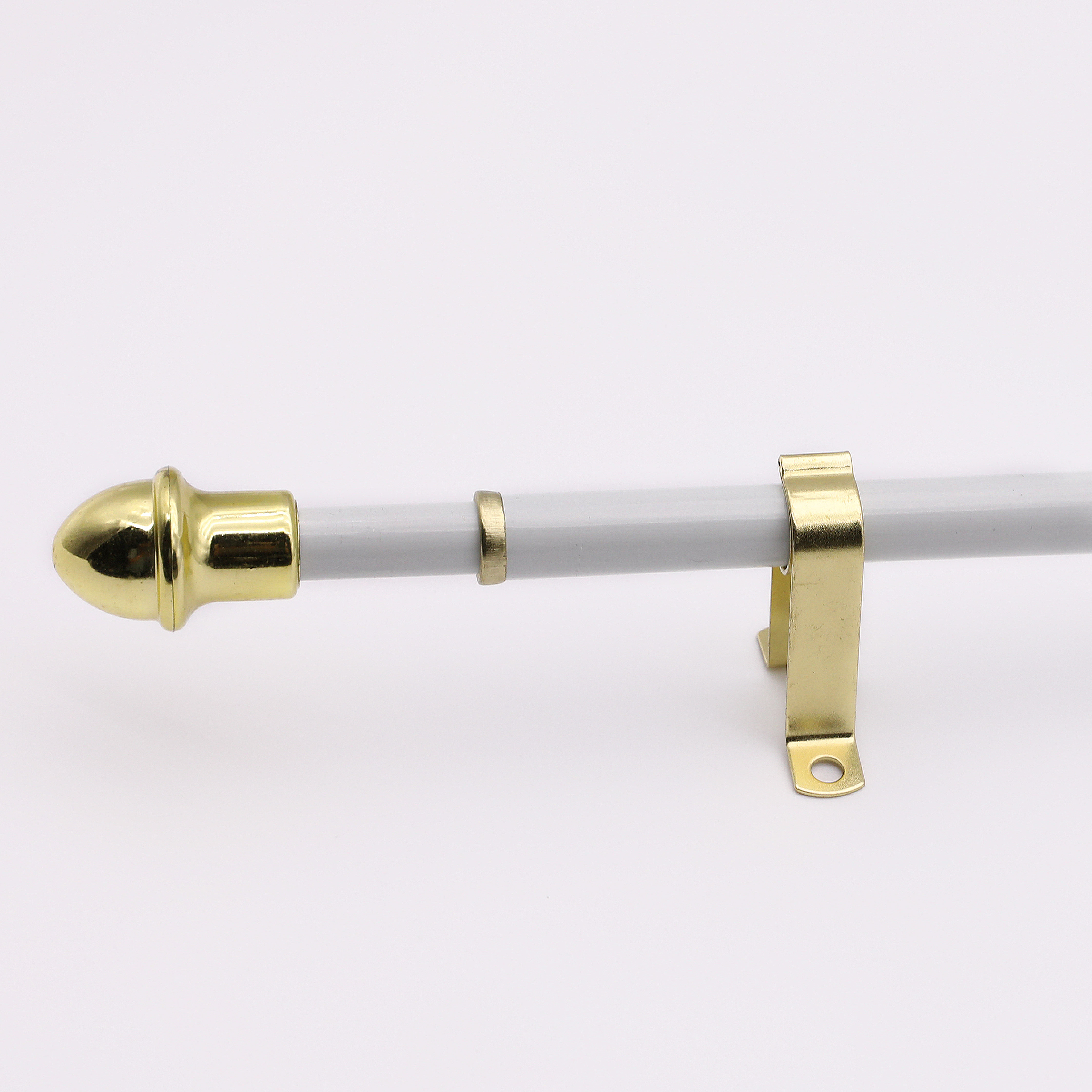 Deqing Fox Armour Co., Ltd Curtain Rod, Fancy Curtain Rods, Curtain Rods Track Pole Set for Window Wholesale Durable Metal Iron Single Modern Cafe Rod