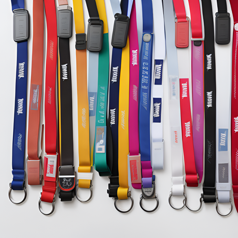 Jinhua Jiecheng Cosmetic Ltd Custom Printed Blank Sublimation Neck Strap Id Badge Card Holder Lanyards With Logo Custom Polyester Lanyard