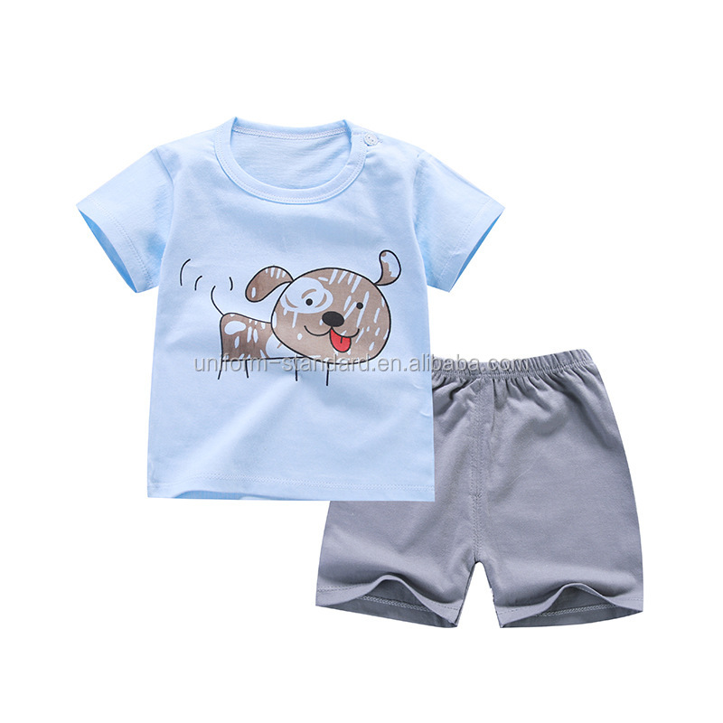 iGift 2018 Summer Cotton Baby Boy Sets Clothes Children Clothing Sets