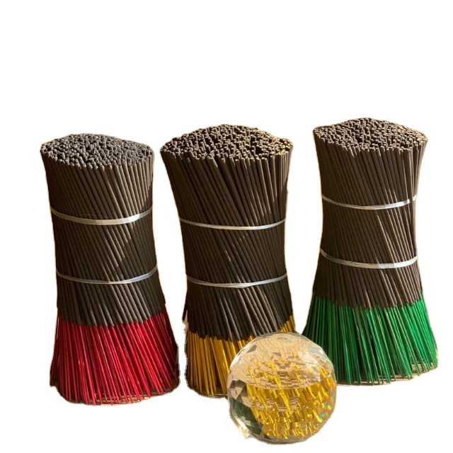 GMEX.,JSC High Quality Vietnam Black Incense Sticks Agarbatti Joss Sticks Yellow Handle Wood Seed Fragrances Aromas Religious Purposes Tea