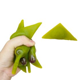 Shenzhen Qimeng Toys Products Co.,Ltd Cross-border hot-selling decompression simulation triangle cookies fun children's stretching food play pendant decompression toys