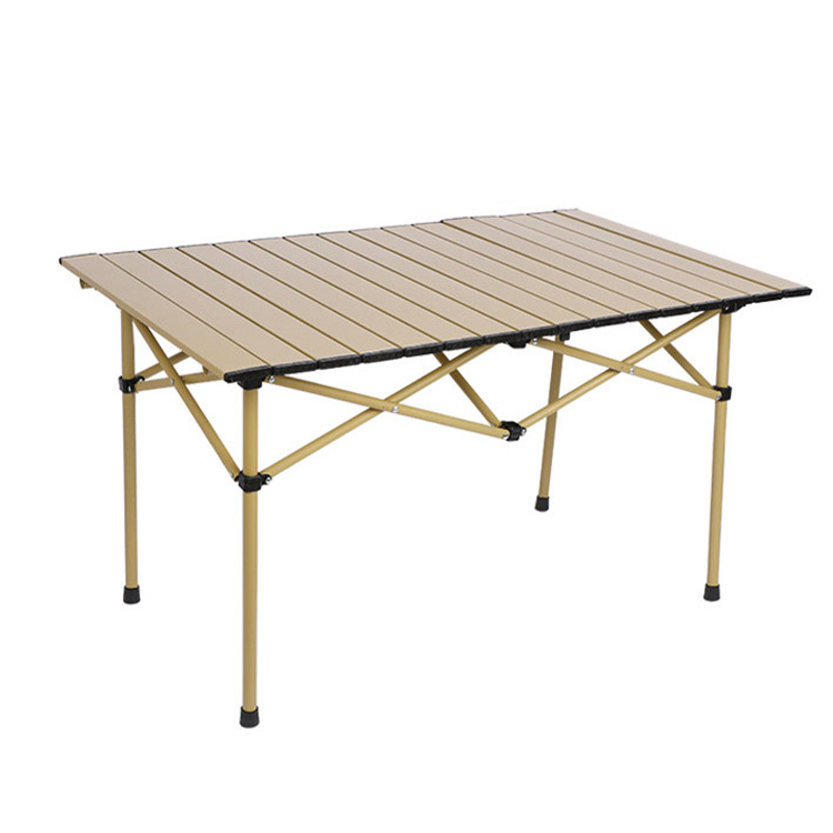 Xian Garida Import And Export Trade Co., Ltd. GAIRDA Modern Simple Outdoor Egg Roll Table Outdoor Camping Table Adjustable Camping Table GCFT-003 Outdoor Foldable Beach