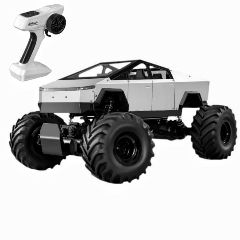 Shenzhen Aurora Technology Limited 2024hot RC 1:8 remote control car model four-wheel drive high-speed off-road car T Cyberpickup Alloy Boy Bigfoot Racing RC toys