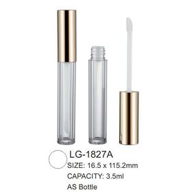 Nice Cosmetic packaging lipgloss container Round Plastic Lip Gloss Tube