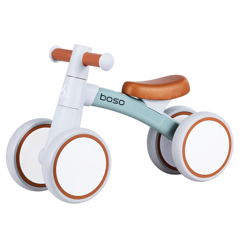 Yiwu Jianyu Imp & Exp Co., Ltd. New Outdoor Four-wheeled Non-pedal Stable Aluminum Kid Balance Bike For Birthday Gifts