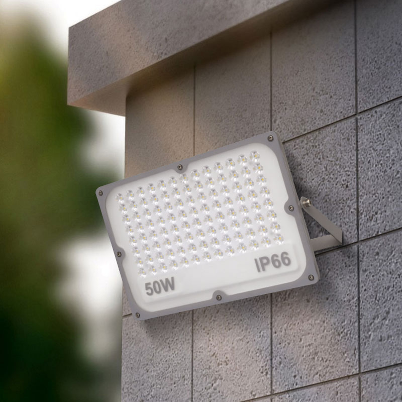 10W20W30W50W100W IP65 Waterproof outdoor projector ultra slim led flood light with sensor