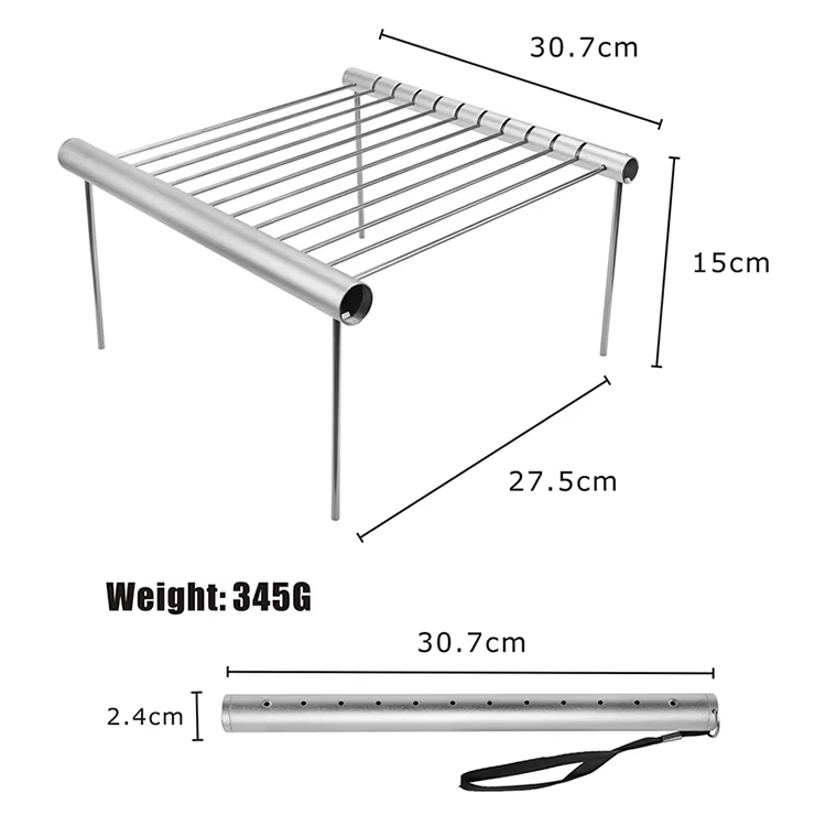 Xian Garida Import And Export Trade Co., Ltd. GARIDA Glossy bbq stent factory guangzhou factory price silver bbq wire rack GCBG-019