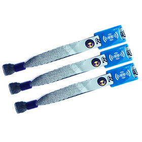 Fujian JianXinSheng Intelligent Technology Co., Ltd. RFID Wristbands for events, Customized Logo and multiple RFID chips are Welcome