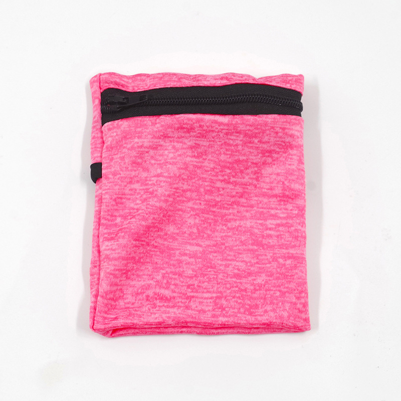 Shijiazhuang Langofit Import And Export Co., Ltd. Sports Wristband Purse Bag Wrist Protection Absorbent Sleeve Outdoor Running Travel Bike Key Pocket