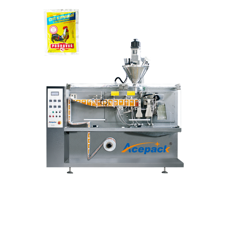 Shanghai Acepack International Trade Co., Ltd. 3/4 side sealing bags horizontal packaging machine for food coffee powder with fully automatic