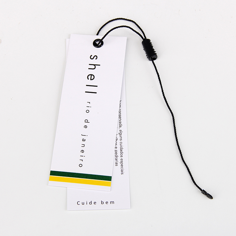 Wuhan Sinicline Industry Co., Ltd. Eco Friendly Recycled Custom Logo UV Printed Paper Hang Tags Clothing Bag Garment Swing Tag With Rope